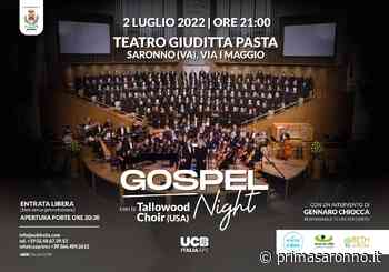Gospel Night con la Tallowood Choir al teatro Giuditta Pasta - Prima Saronno