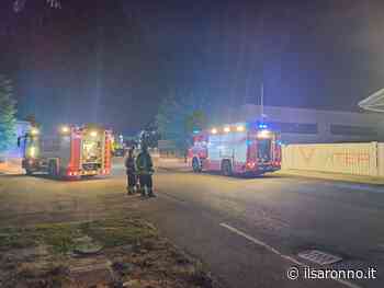 Saronno, vigili del fuoco mobilitati per fumo nell'area industriale di via Grieg - ilSaronno