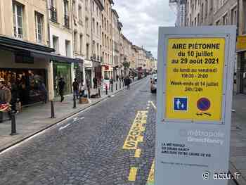Piétonnisation du centre-ville de Nancy : quelles rues seront fermées et quand ? - Lorraine Actu