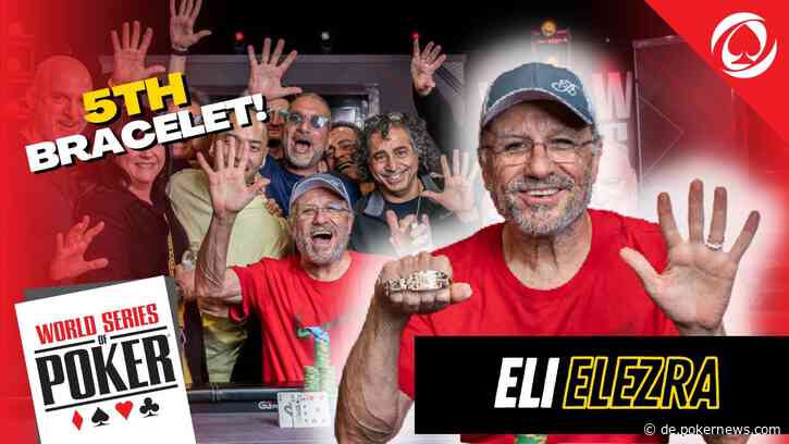 ELI'S GOT 5 ON IT!!! | ELEZRA WINS THE 10K PLO8 TO MAKE IT 5 | WSOP2022
