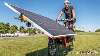Mit dem Solar-Rad über die Alpen: Würzburger Schüler sammelt auf seinem umgebauten Lastenrad Höhenmeter - Main-Post