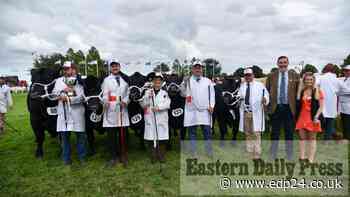 Aberdeen Angus team celebrates major cattle trophy at Royal Norfolk Show - Eastern Daily Press