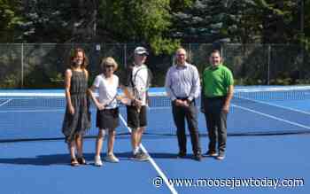 Moose Jaw Tennis Club officially opens newly resurfaced courts - Moose Jaw Today