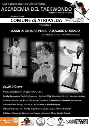 Atripalda, venerdì in piazza Umberto I spazio al Taekwondo con Carmine Tommasone ospite d'eccezione - Orticalab