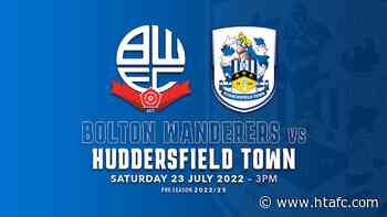 FIRST TEAM FRIENDLY AT BOLTON ON 23 JULY - News - htafc.com