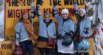 Dhak Dhak: Dia Mirza, Fatima Sana Sheikh & others become the first film crew to ride from Delhi to Khardung La - PINKVILLA