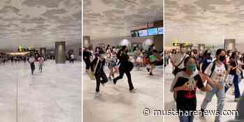 Fans Reportedly Dash Through Changi Airport To Catch Arrival Of K-Pop Group NCT 127 - MS News