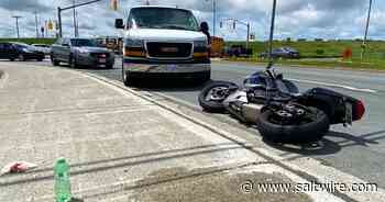 Van and motorcycle collide in Mount Pearl crash on Richard Nolan Drive - Saltwire