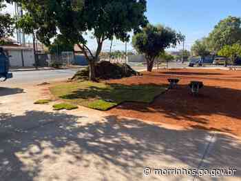 Praça da Vila Bela em fase final - Prefeitura Municipal de Morrinhos (.gov)