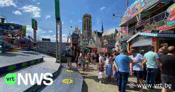 Mechelen opent onder grote belangstelling jaarlijkse zomerkermis met meer dan 30 attracties - VRT NWS