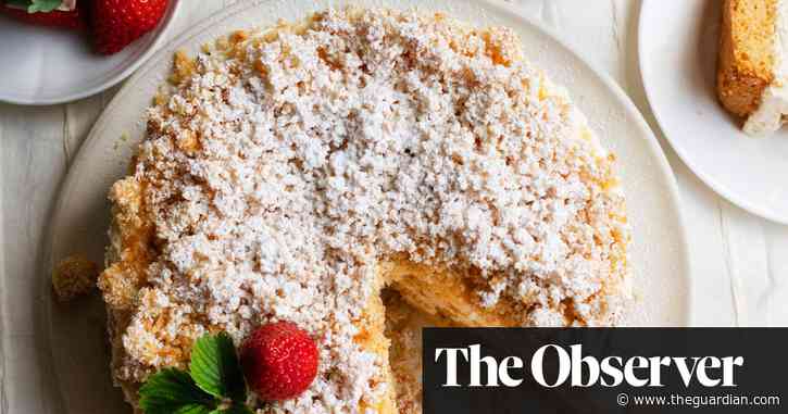 Nigel Slater’s recipes for ricotta cake, and for roast tomatoes with thyme and garlic toasts