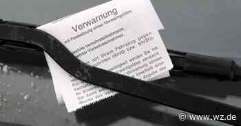 Krefeld: Politessen stellen 54 Bußgelder wegen Falschparkens aus - Westdeutsche Zeitung