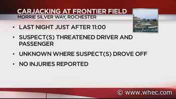 Carjacking at Frontier Field overnight