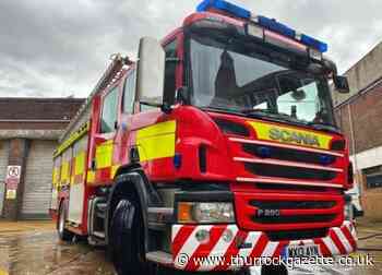 Thurrock blaze battled by Basildon and Grays firefighters - Thurrock Gazette