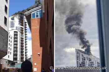 Bromley: Twelve fire engines called to St Mark's Square fire