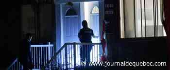 Un homme tiré à la porte de son logis à Montréal