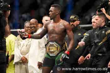Israel Adesanya defends middleweight title with win over Jared Cannonier - Harrow Times