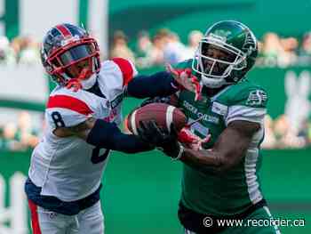 Alouettes prove no match for Riders following second-half meltdown - The Recorder and Times