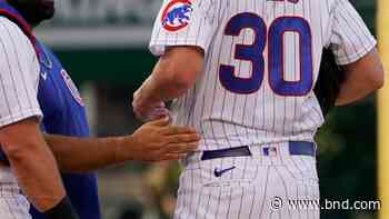 Cubs pitcher Alec Mills exits with back injury vs. Red Sox - Belleville News-Democrat