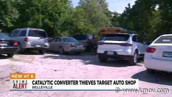 Police looking for thieves who targeted Belleville auto repair shop - KMOV4