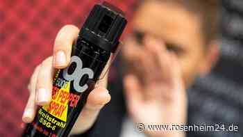 Nach Anklage gegen Rosenheimerin (22) wegen Pfefferspray-Einsatz: Das ist erlaubt, das verboten