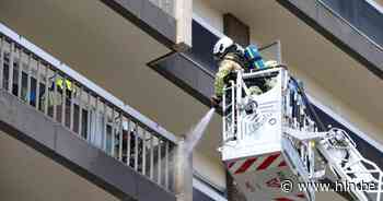 Bloempot op vijfde verdieping vat vuur, appartementsgebouw geëvacueerd - Het Laatste Nieuws