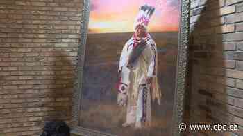 Portrait of Siksika Chief Crowfoot symbolizes hope for future generations