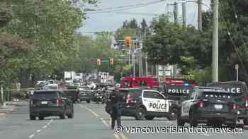 Saanich shooting scene cleared, businesses reopened | CTV News - CTV News VI