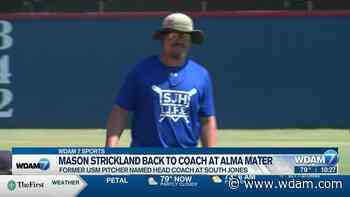 Mason Strickland named head coach at alma mater South Jones - WDAM
