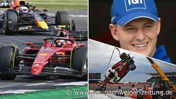 F1: Sainz gewinnt in Silverstone - Punkte für Schumacher und Vettel