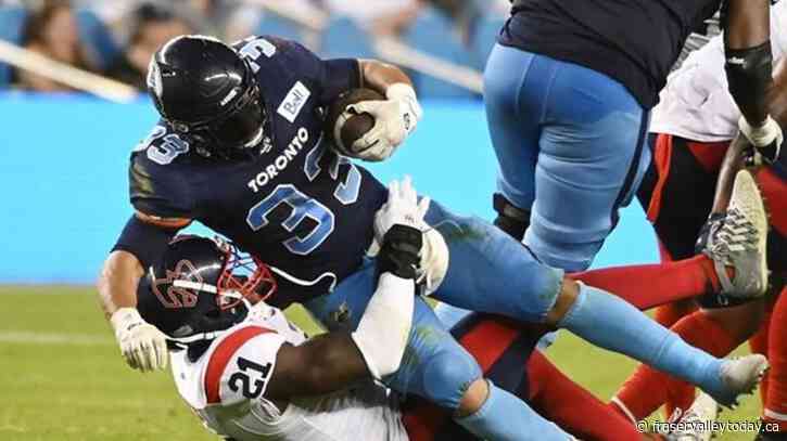 ‘I took it personal’: Argos’ Harris set to face old team as Bombers visit Toronto