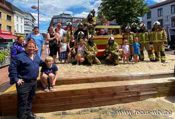 Opnieuw pop-up speeltoestel op Grote Markt Menen - Focus en WTV