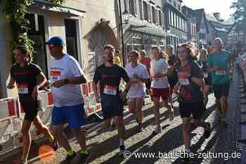 Emmendingen feiert sich, die Sportbegeisterten und das Publikum beim Stadtlauf - Emmendingen - Badische Zeitung