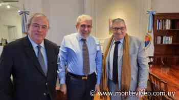 Heber se reunió en Buenos Aires con el ministro de Seguridad argentino, Aníbal Fernández - Montevideo Portal
