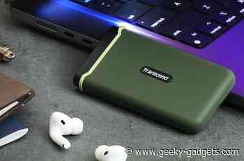 Transcend ESD380C USB 3.2 portable SSD