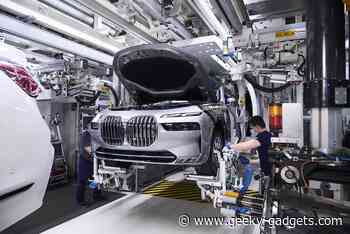 New BMW 7 Series rolls off the production line