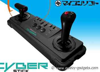 Sega Mega Drive Mini 2 Cyber flight stick controller