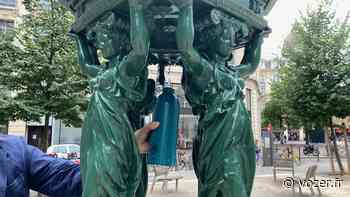 La dernière fontaine Wallace de Lille a été restaurée et réparée - Vozer