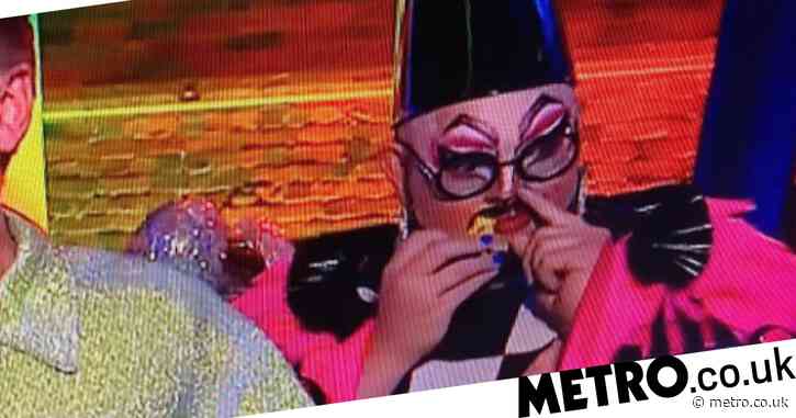Drag queen sends audiences wild after being spotted sniffing poppers live on Channel 4: ‘This has to be a first’