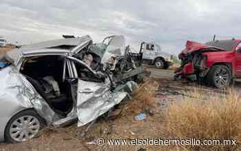 Accidentes carreteros dejan 8 muertos en Hermosillo, entre ellos un bebé - El Sol de Hermosillo
