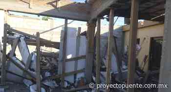 Cae techo de vivienda y lesiona a dos albañiles en Hermosillo - Proyecto Puente