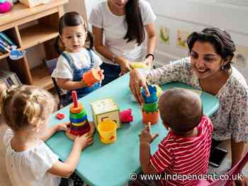 Childcare costs to be slashed by £40 per week under new government plans - The Independent