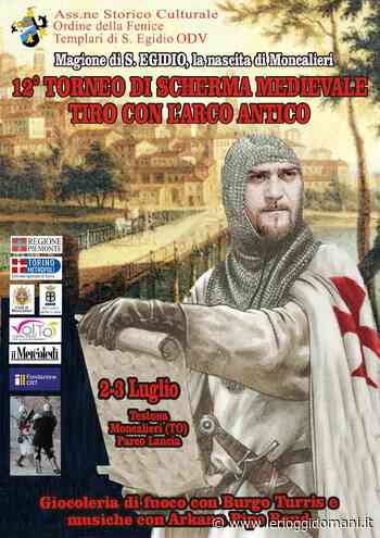 Torneo di scherma medievale e tiro con l'arco antico: la manifestazione si svolge al Parco Lancia di Borgata Testona a Moncalieri – Ieri Oggi Domani - Ieri Oggi Domani Cronache