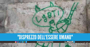 Imbrattato l’Arco di Aversa, trovata una scritta contro la comunità Lgbtq+ - Internapoli