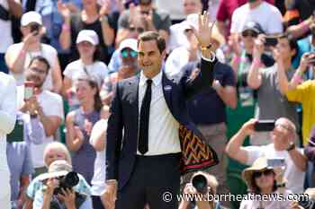 Centre Court gives Roger Federer standing ovation during centenary celebration - Barrhead News