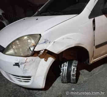 Motorista foge após bater em outro carro em Pomerode - Misturebas