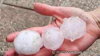 Maltempo nel Padovano, chicchi come noci e gran lavoro per le carrozzerie - Il Mattino di Padova