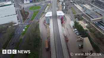 East-West Rail: Drone footage captures progress on £5bn project