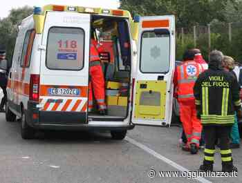 Grave incidente nei pressi dello svincolo A20 di Milazzo, ferite madre e figlia di Barcellona - Oggi Milazzo - OggiMilazzo.it