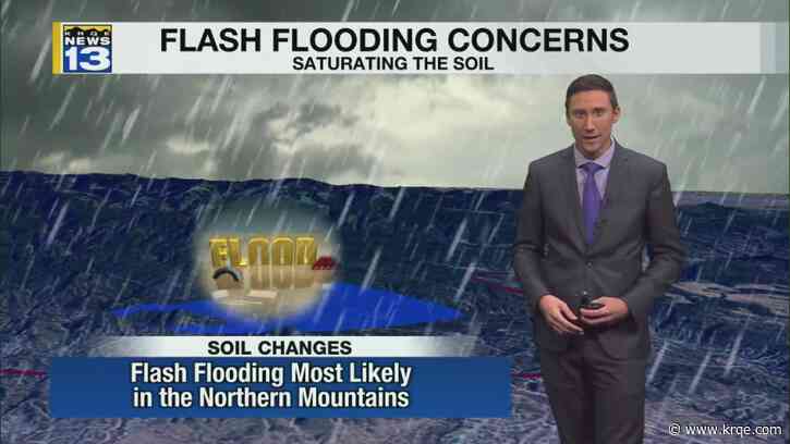 Scattered rain west this evening